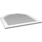 Ekena Millwork Octagonal Top Surface Mount PVC Gable Vent: Functional, w/ 3-1/2"W x 1"P Standard Frame, 36"W x 38"H GVPOT36X3801SF - alternate 2